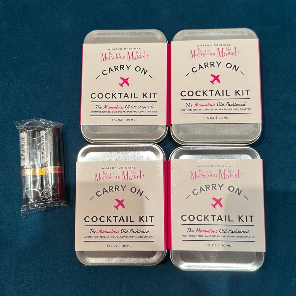 The Marvelous Ms. Maisel cocktail kits